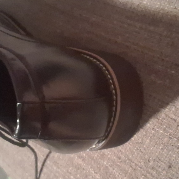 Tanner Classic Black Men’s Derby Dress Shoes – Size 46 EU / 12 US, With Bag - Picture 2 of 16